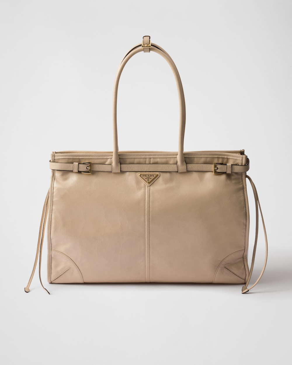 Prada Bonnie Extra Large Leather Handbag - Image 1